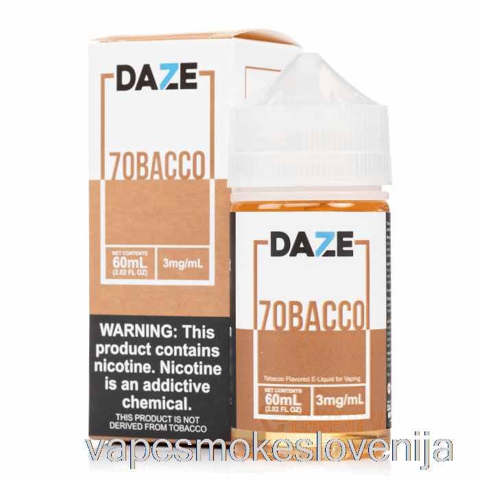 Vape Petrol 7obacco - 7 Daze E-tekočina - 60ml 0mg